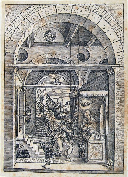 D?rer Albrecht - L' Annunciazione (dalla serie: La vita della Vergine)